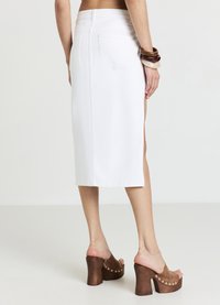 Calliope SPACCO - Jupe en jean - bianco