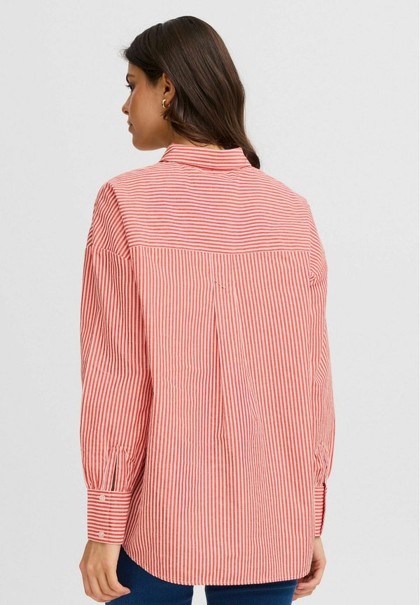 FRPoppa - Button-down blouse - poinsettia mix2