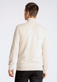 Lindbergh HALF ZIP - Maglione - off white mel