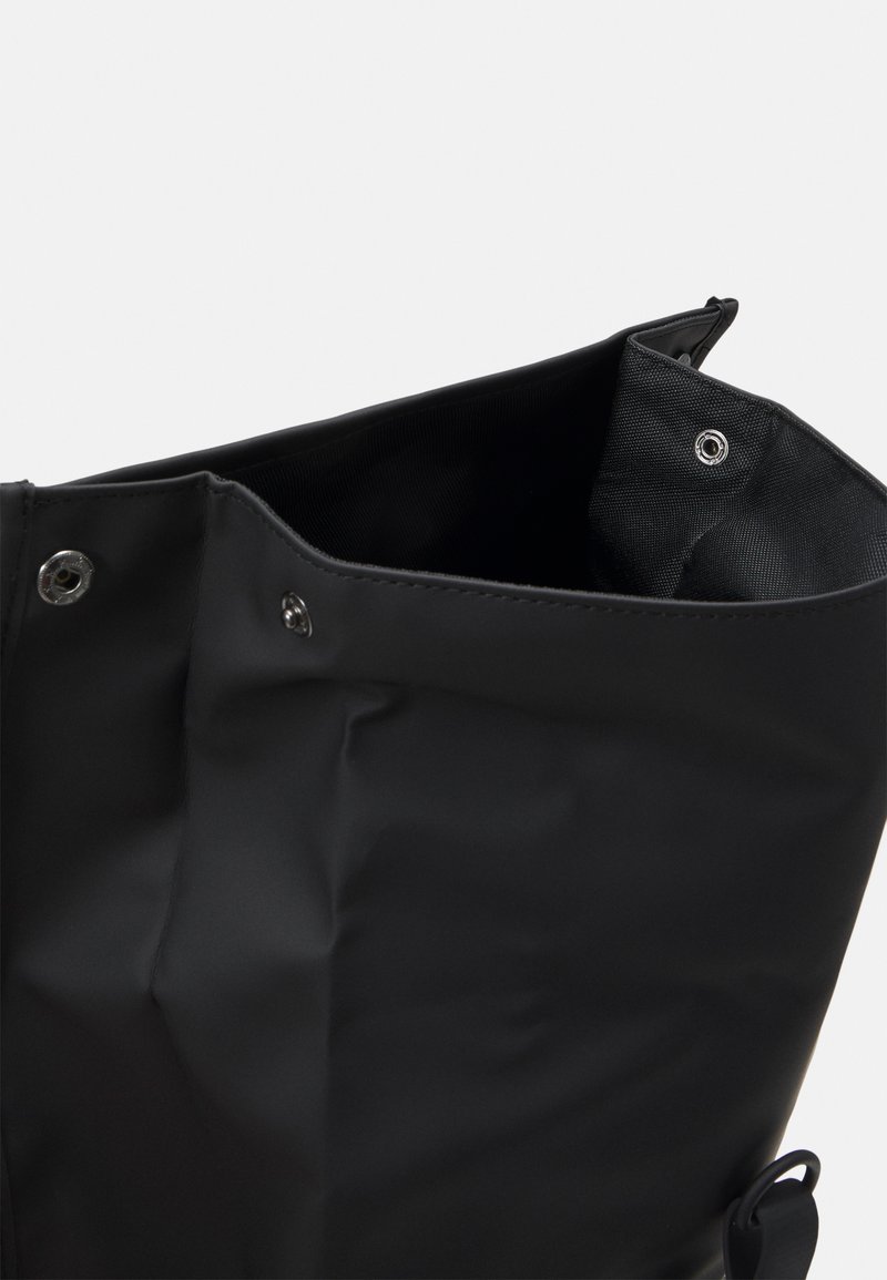 Damen Taschen | Rains ROLLTOP MINI Tagesrucksack black/schwarz - SW16273 Damen Taschen | Rains ROLLTOP MINI Tagesrucksack black/schwarz - SW16273