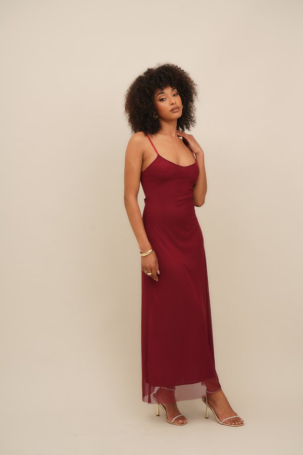 SANDY - Occasion wear - plum