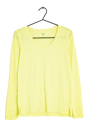 GAP T-shirt à manches longues - yellow