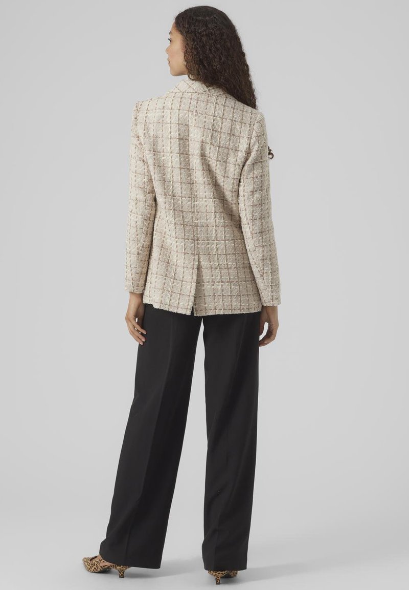 Vero Moda VMMILEY LOOSE TWEED BLAZER - Blazer - beige - Zalando.de