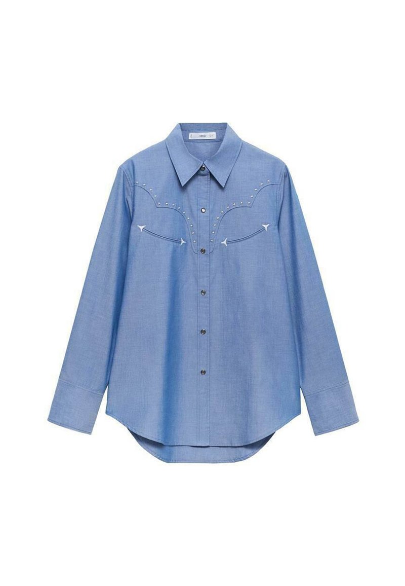 Mango Overhemdblouse donkerblauw