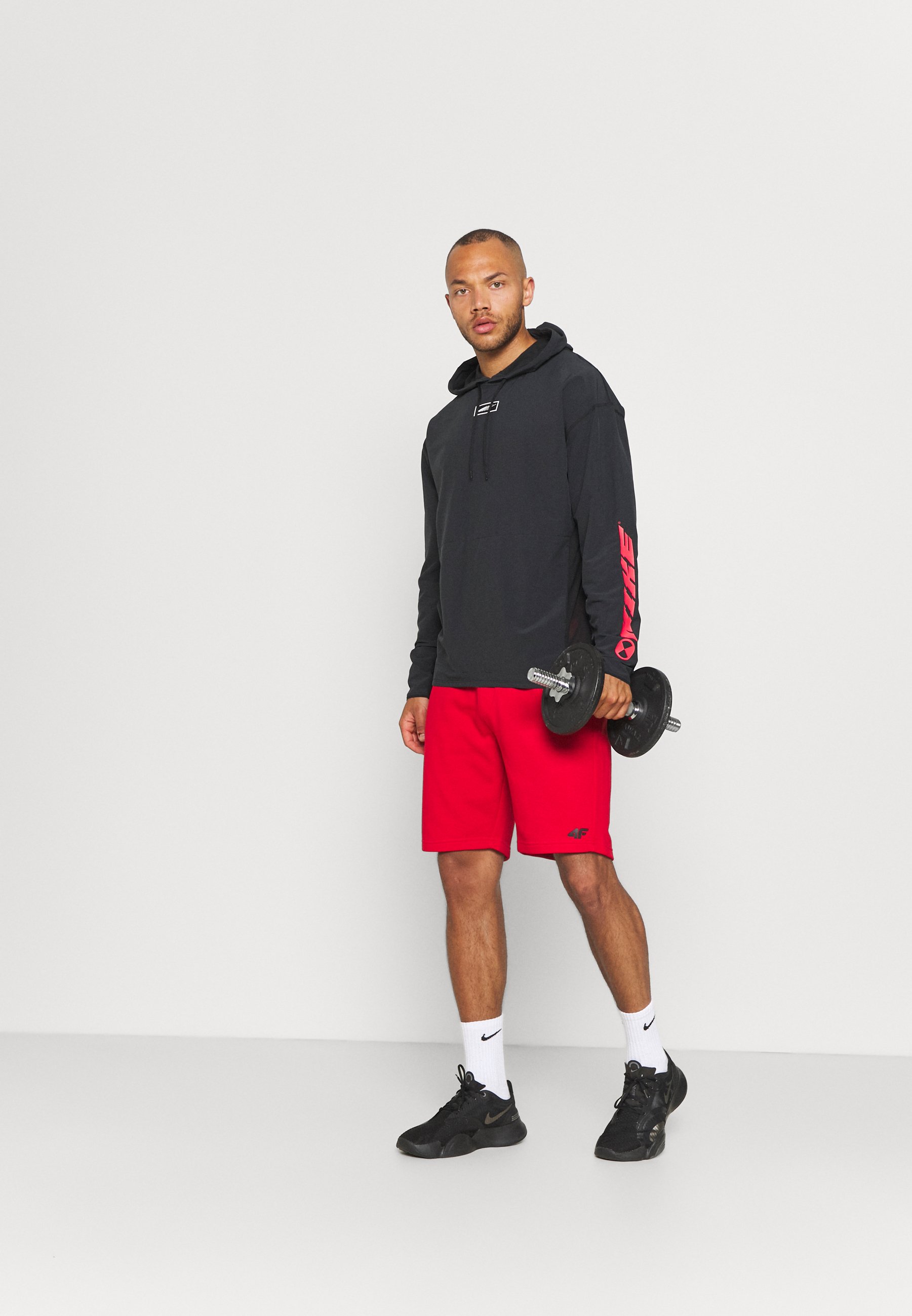 4F Pantaloncini sportivi - red/rosso - Zalando.it