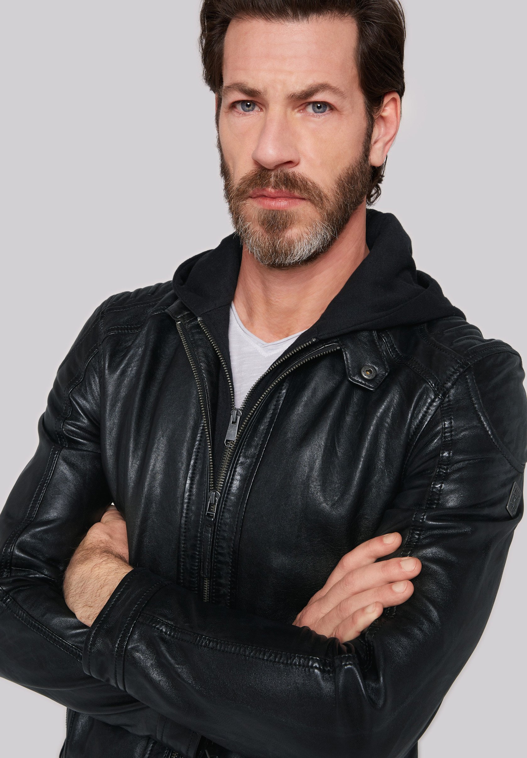 camp david leather jacket