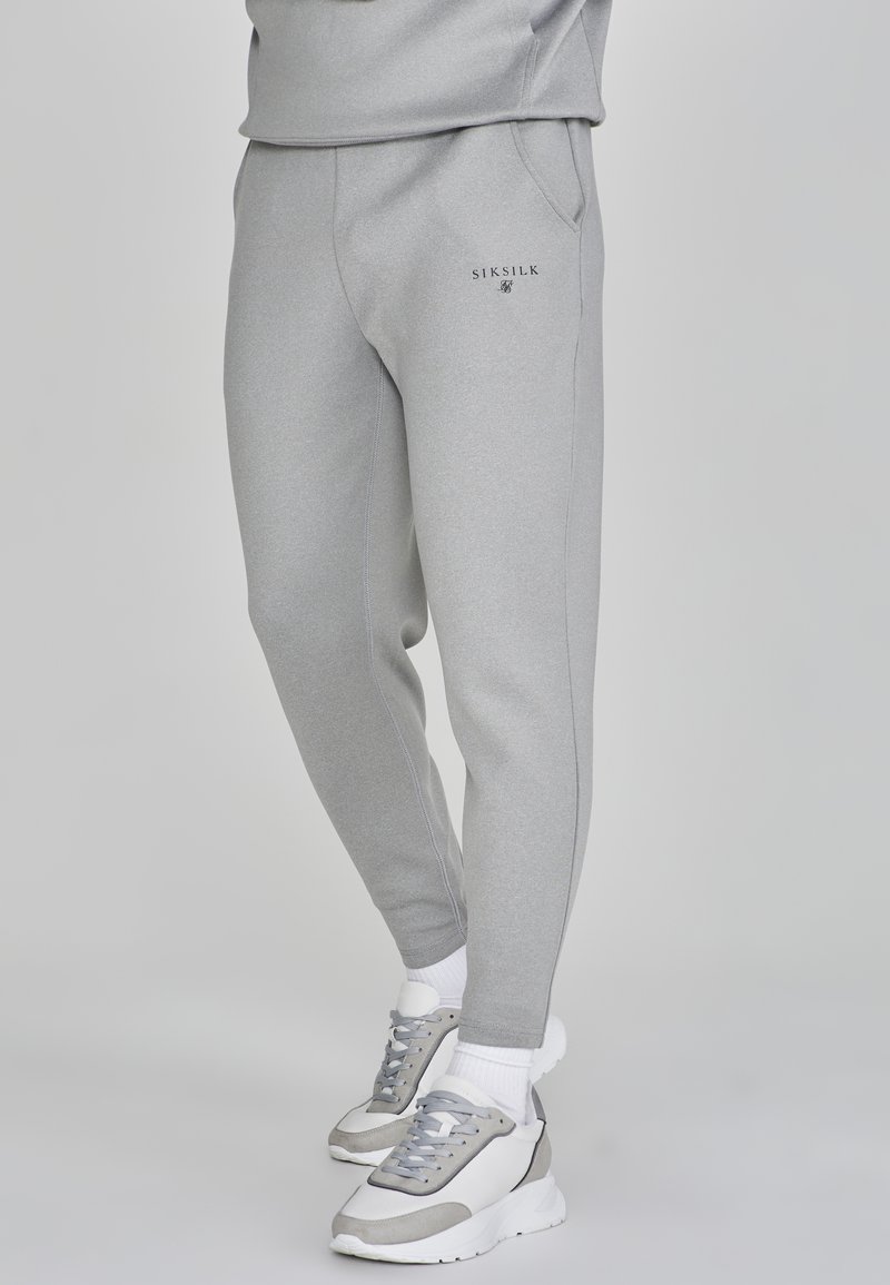 SIKSILK - Tracksuit bottoms - grey marl, Enlarge