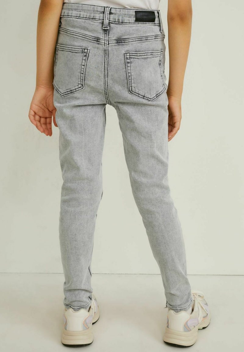 Kinder Jeggings | C&A Jeans Slim Fit hellgrau melange/hellgrau - FF68245 Kinder Jeggings | C&A Jeans Slim Fit hellgrau melange/hellgrau - FF68245