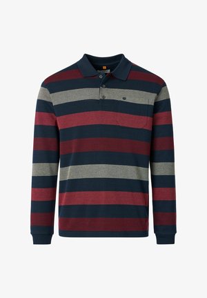 Redmond, REDMOND - HERREN POLO-SHIRT LANGARM (262890700) - Poloshirt - rot