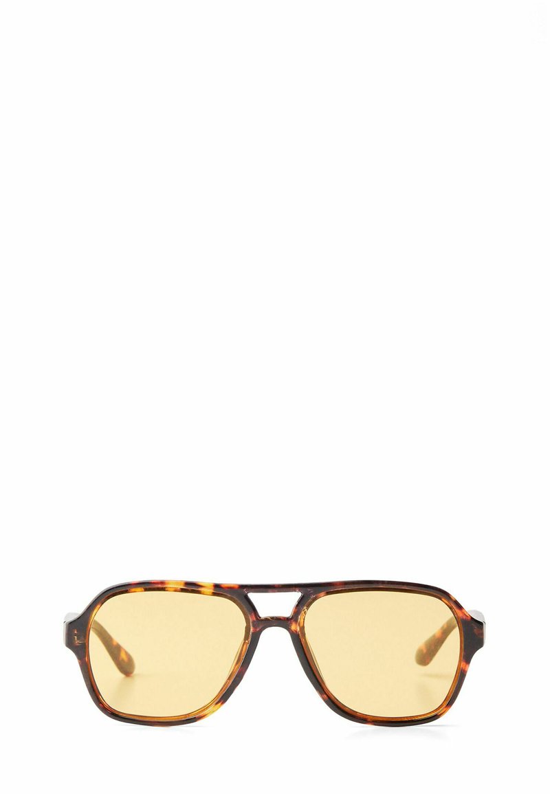 Bershka - RETRO - Occhiali da sole - dark brown, Ingrandire