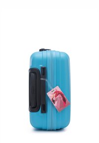 WITTCHEN SMALL SUITCASE WITH LUGGAGE TAG FROM ABS - Valise à roulettes - blue
