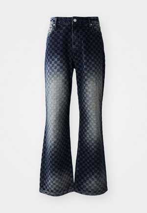 AUSTIN MONOGRAM - Relaxed fit jeans - blue