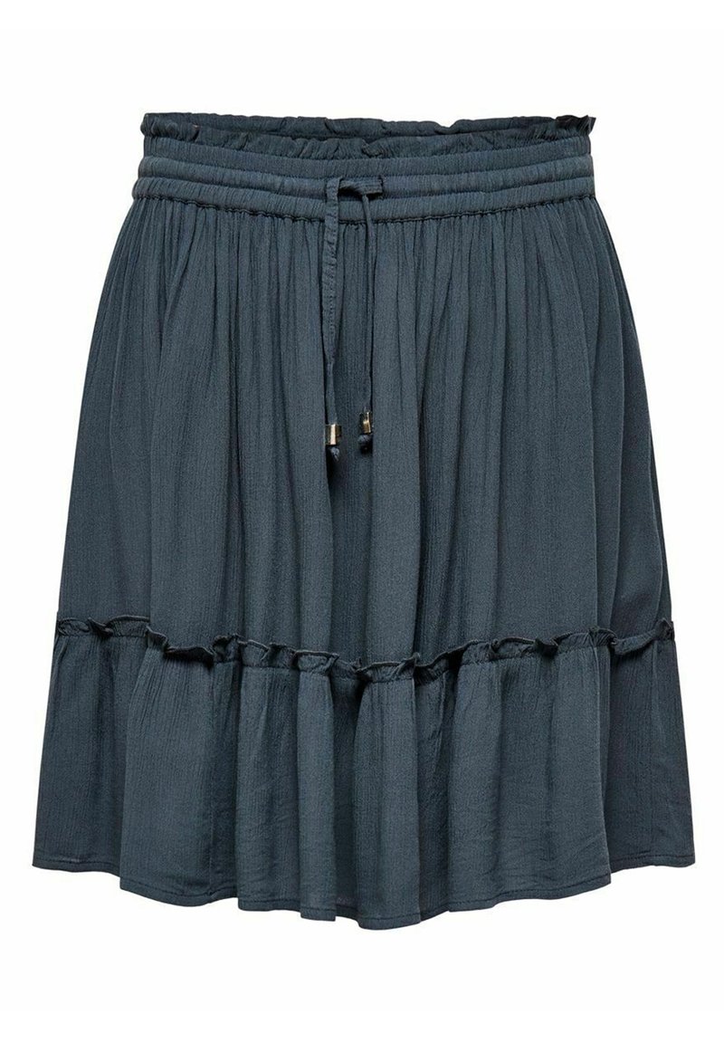 ONLY KURZER - Minirock - ombre blue