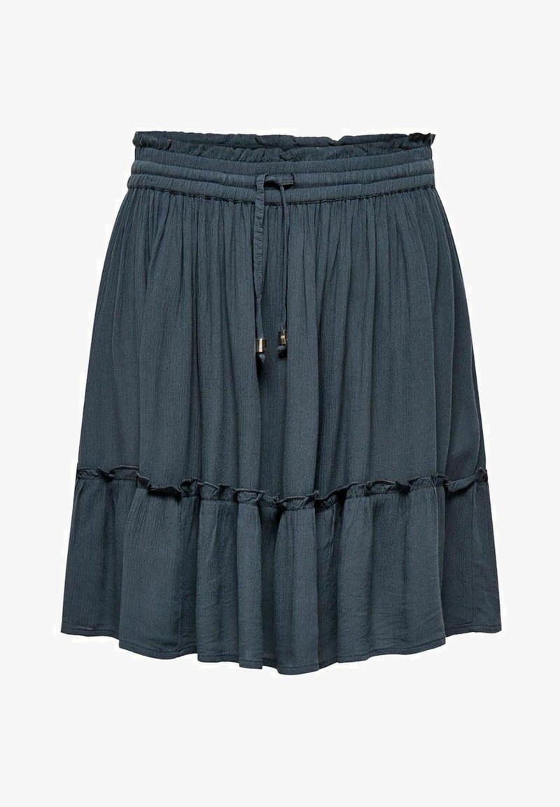 ONLY KURZER - Minirock - ombre blue