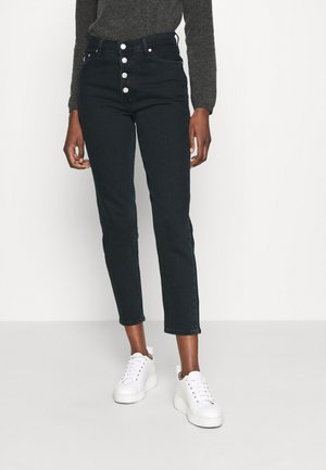 Relaxed fit jeans - blue-black denim