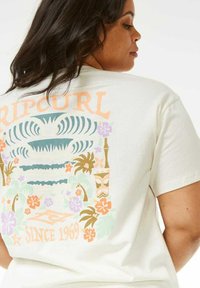 Rip Curl TIKI TROPICS - T-Shirt print - bone