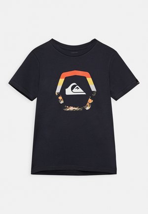 UPRISE SS YTH - Print T-shirt - navy blazer