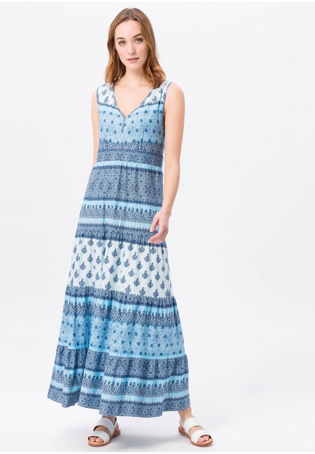Maxi-jurk - blau/multicolor