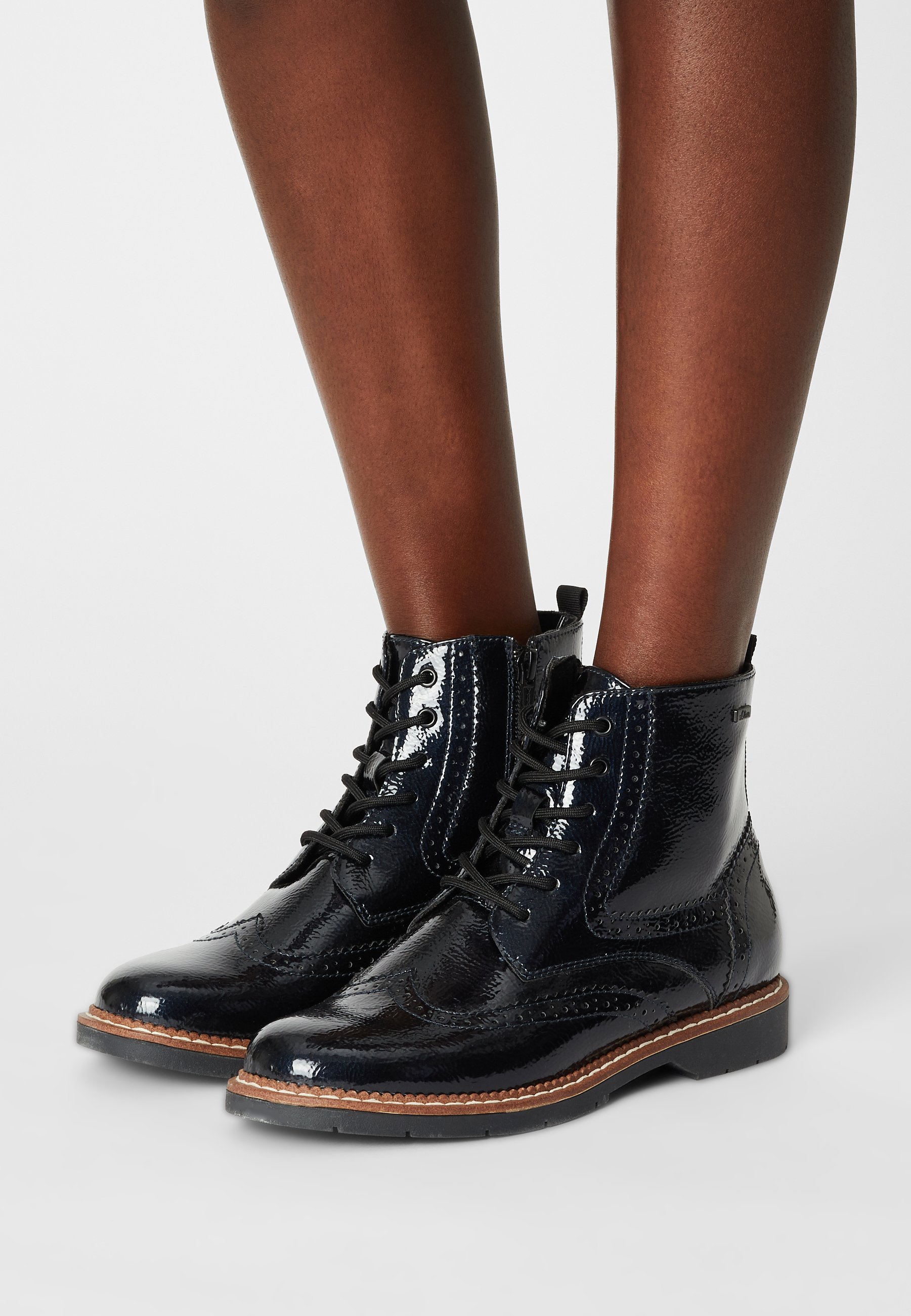 s.Oliver Veterboots - navy/Blauw - Zalando.nl