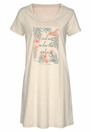 LASCANA Nightie - sand meliert