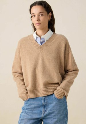 Pullover - braun