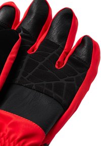 Gants Spyder OVERWEB Pour Garçon - Isolation PrimLoft Silver ECO, écran Tactile, Imperméable EXO SHIELD (Taille L, Rouge)