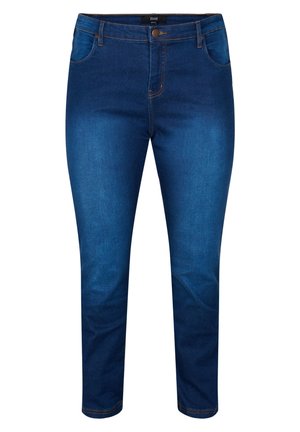 EMILY WITH NORMAL WAIST - Traperice uskog kroja - blue denim