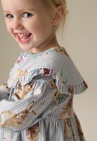 Next REGULAR FIT - LONG SLEEVE COLLAR - Freizeitkleid - bunny blue