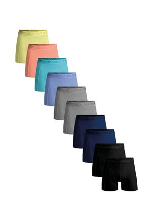 10-PACK LIGHT SOLID - Boxer aderenti - black/blue/grey/pink/yellow