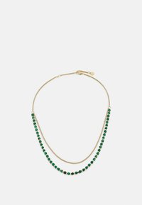 Collana multifilo Sutton Horseshoe in acciaio color oro - JF04906710