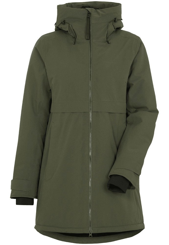 helle parka green