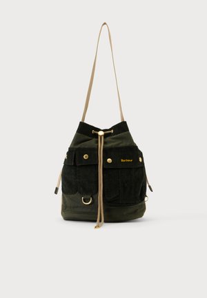 Barbour, MIA DRAWSTRING TOTE BAG - Cross body bag - olive