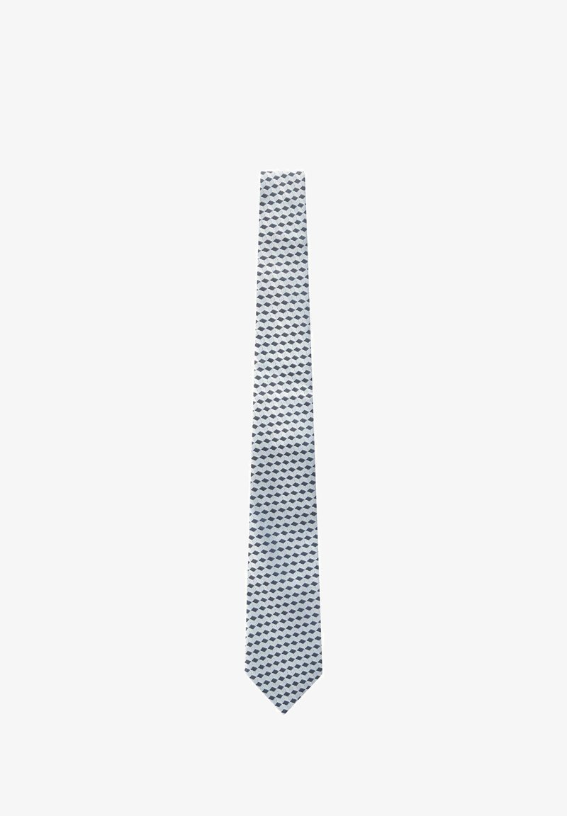 Next PATTERN - Kaklasaite - light blue geometric