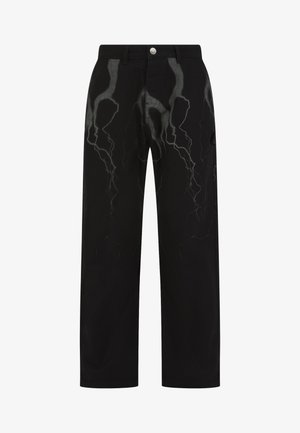 LEGACY STUDIOS THUNDER UNISEX - Brīva piegriezuma džinsi - light black