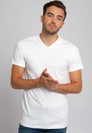 ALAN RED VERMONT V-NECK 6 PACK - T-shirt basic - wit