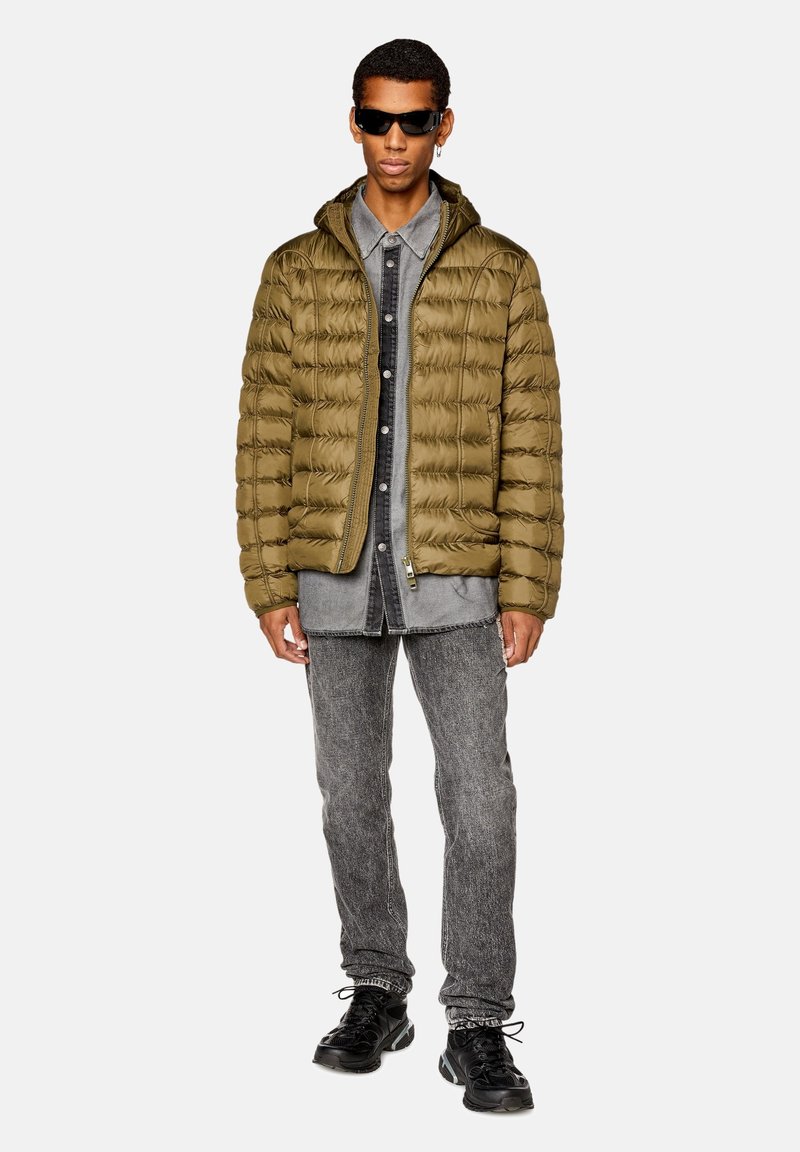 Diesel Winterjas groen