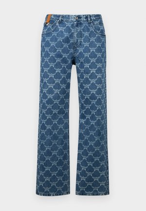 MCM DENIM - Brīva piegriezuma džinsi - indigo