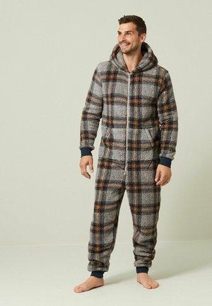 ALL IN ONE - Pyjamas - grey neutral check