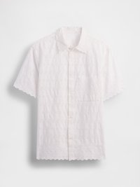 GAP X DOEN EYELET SHIRT UNISEX - Bluza s gumbima - new off white