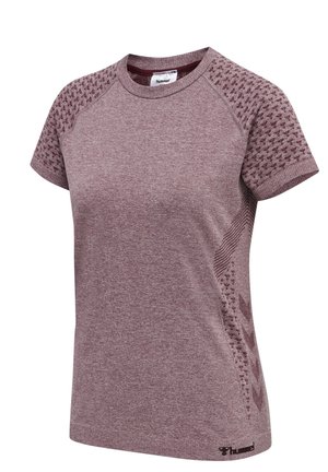 T-shirts print - dark purple