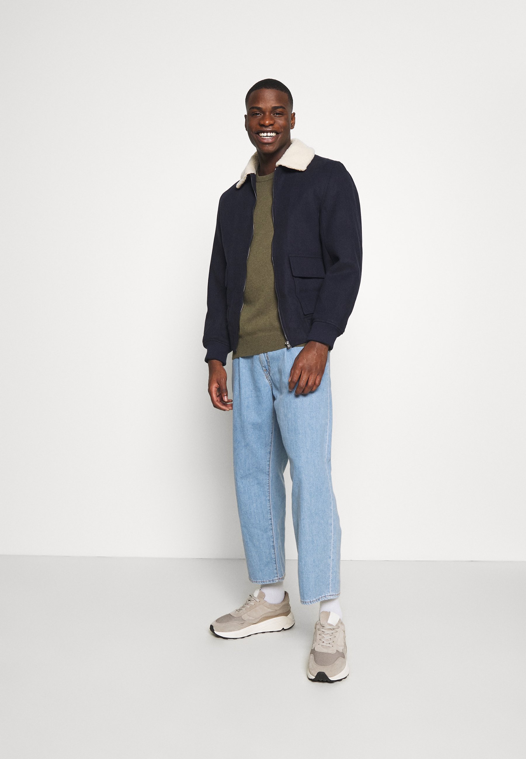 Nominal BORG COLLAR BOMBER JACKET 