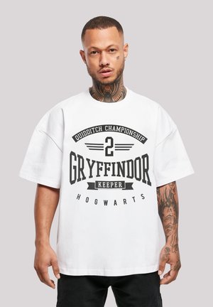 F4NT4STIC HARRY POTTERFFINDOR KEEPER - T-shirts med print - white