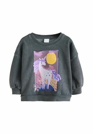 CREW NECK - Sweatshirt - grey unicorn