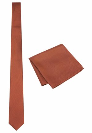 SET - Einstecktuch - rust brown