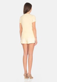 Elisabetta Franchi T-shirt basic - yellow