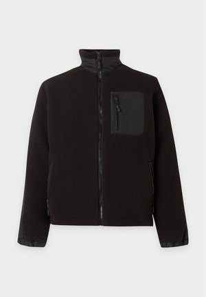 Only & Sons, ONSTYRO PADDED SHERPA JACKET NOOS - Fleece jacket - black detail:jet black