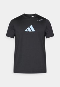 TENNIS GRAPHIC TEE - Sporta krekli - black