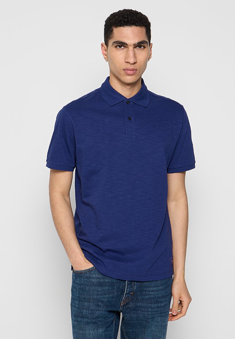 Scotch & Soda Poloshirt blauw Scotch & Soda Poloshirt blauw