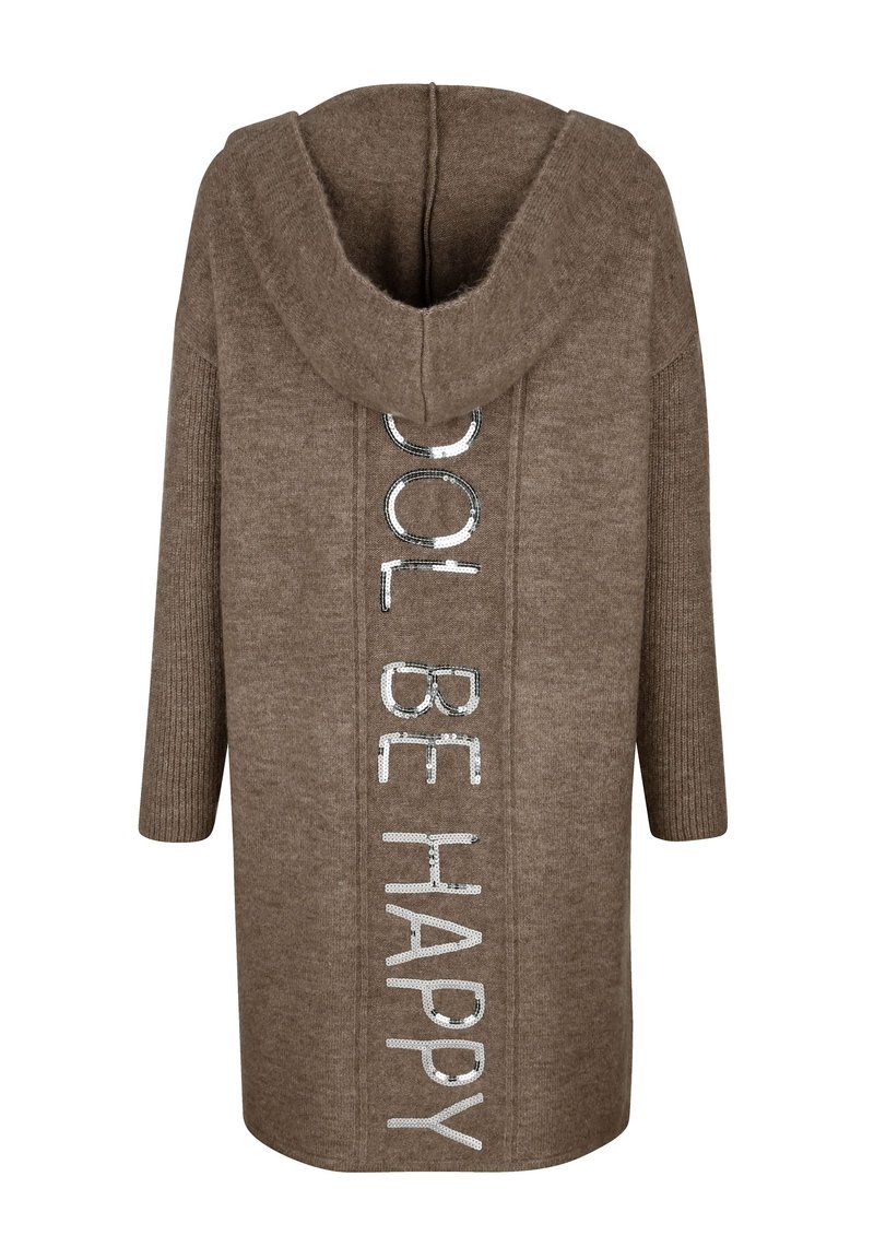 Damen Strickjacken | Amy Vermont Strickjacke braun - KL73138 Damen Strickjacken | Amy Vermont Strickjacke braun - KL73138