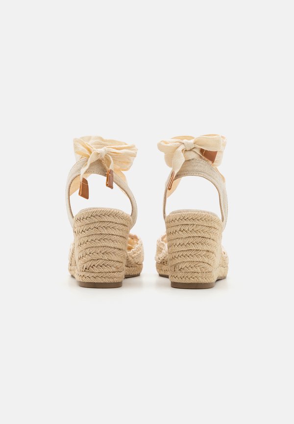 Wedge sandals - beige3